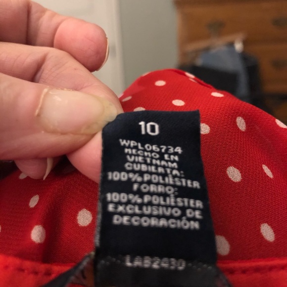 💝👼😇 - Nautica Red Dress - Girls 10 - Picture 6 of 8